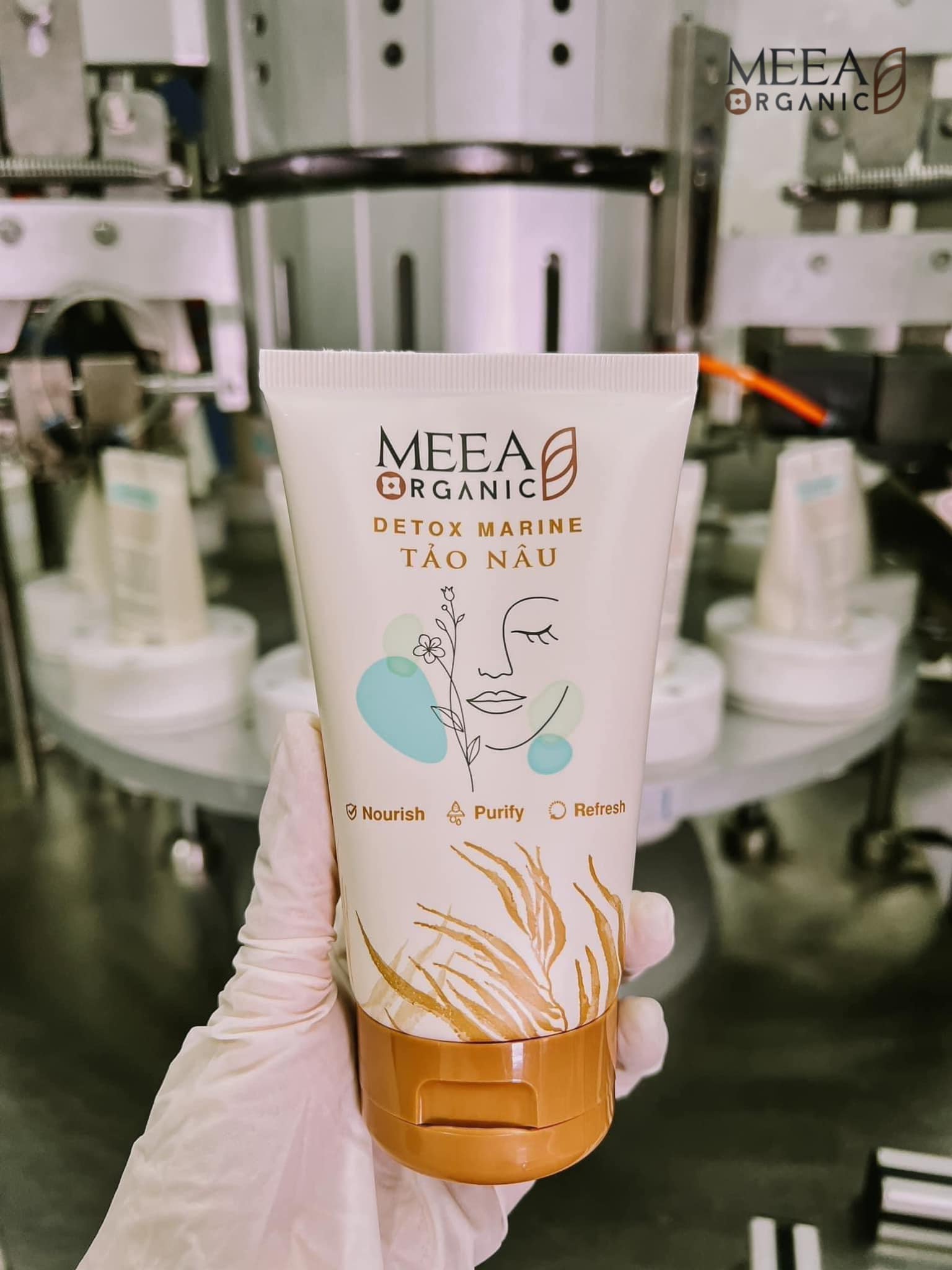 Sữa Rửa Mặt Tảo Nâu Meea Organic Detox Marine 7 Sữa Rửa Mặt Tảo Nâu Meea Organic Detox Marine