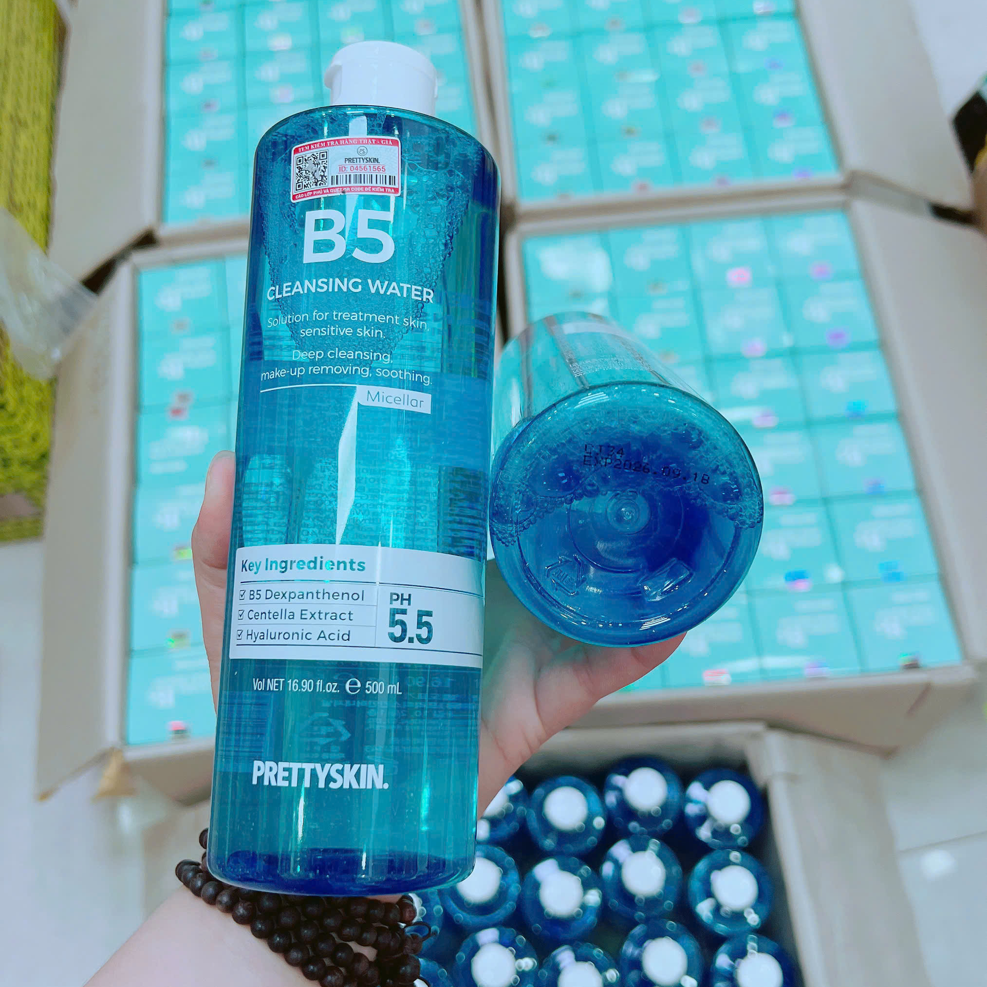 Nước Tẩy Trang B5 PrettySkin 500ml 10 Nước Tẩy Trang B5 PrettySkin 500ml