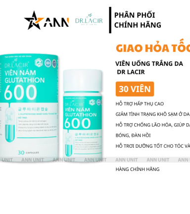 Viên Uống Trắng Da Lacir Glutathione Plus Dr Lacir - 8938528007770