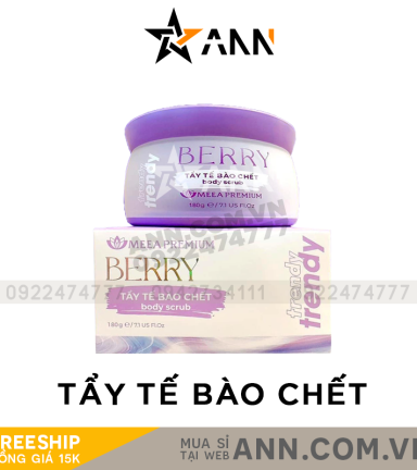 Tẩy Tế Bào Chết Berry Trendy Meea Premium Organic - 8938534672245