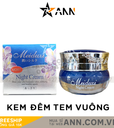 Kem Meiduzi Xanh Ban Đêm Tem Vuông - MEIDUZIXANHV