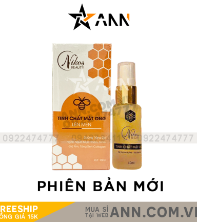 Serum Tinh Chất Mật Ong Lên Men Nikos Beauty Phiên Bản Mới - 8938549741042