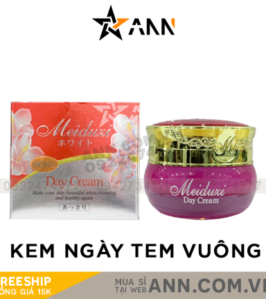 Kem Meiduzi Đỏ Ban Ngày Tem Vuông - MEIDUZIDOV