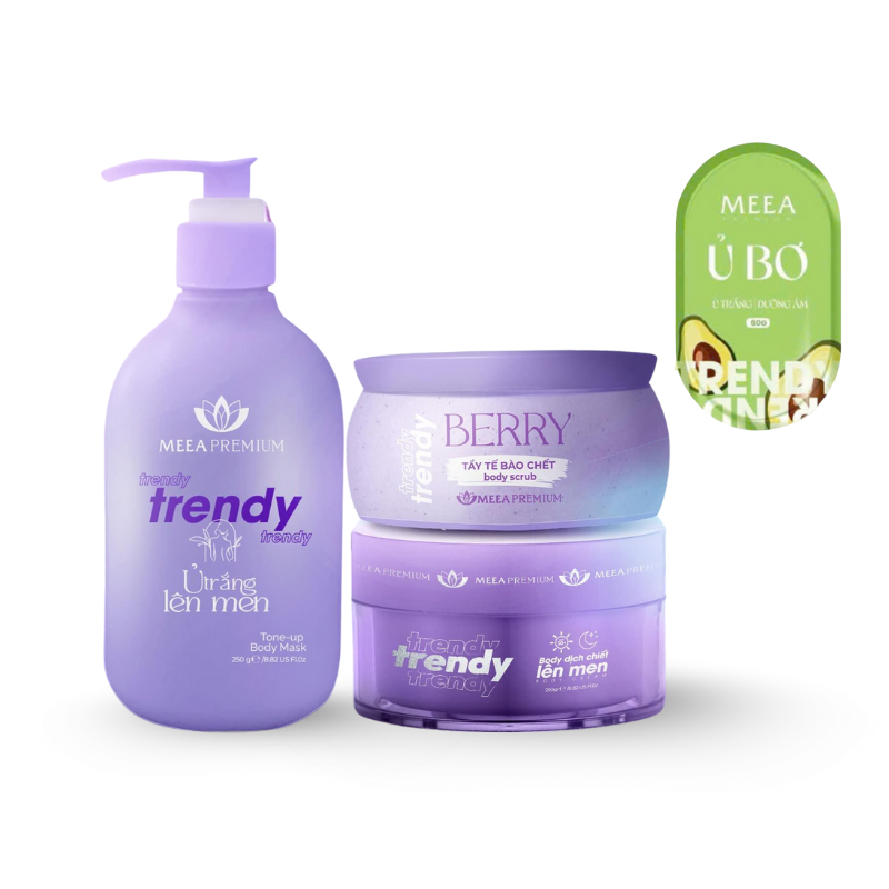 Chuyên sỉ combo Dưỡng Trắng Body Trendy Meea Premium Organic 12 Chuyên sỉ combo Dưỡng Trắng Body Trendy Meea Premium Organic