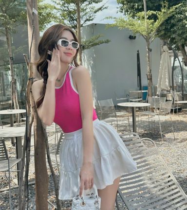 Giải nhiệt cuối hạ với chân váy trắng cho bạn gái công sở 2018 - Thời trang  - Việt Giải Trí