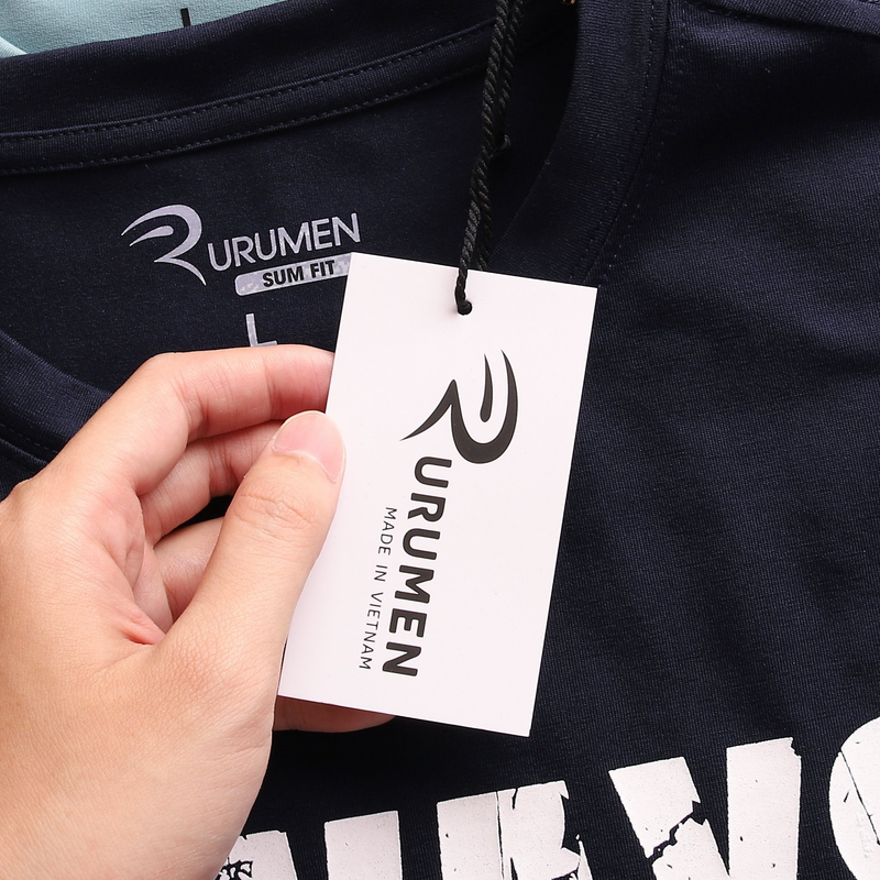 22217-z4798549195398-a520d14f87f33cf1eb42243ea88f26cf-2.png Áo Thun Nam Cổ Tròn Rurumen Màu Đen In Chữ Just Be Cool Big Size - AB463