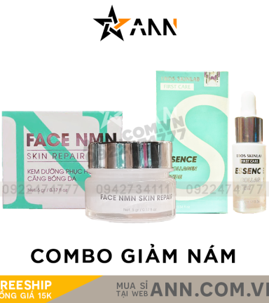 Combo Kem Face và Serum Tinh Chất Collagen Peptide Eros Skinlab - CBFACEEROS