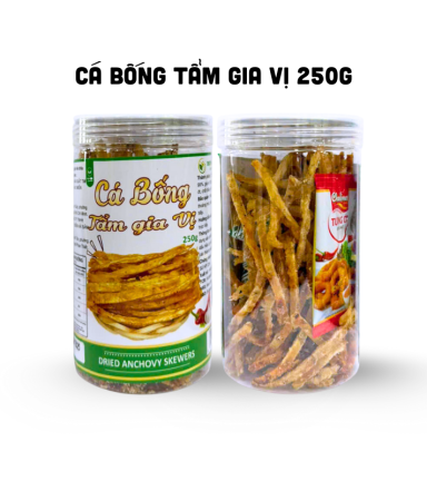 Cá Bống Tẩm Gia Vị 250g - KCTQ