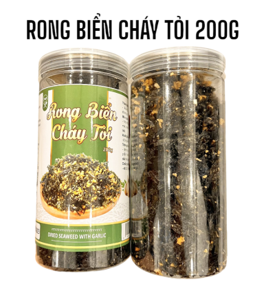 Rong Biển Cháy Tỏi Loại Ngon 200g - 8936208930509