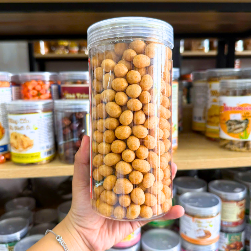 Đậu Phộng Da Cá Cốt Dừa Thơm Ngon 500g Hộp Pet 7 Đậu Phộng Da Cá Cốt Dừa Thơm Ngon 500g Hộp Pet