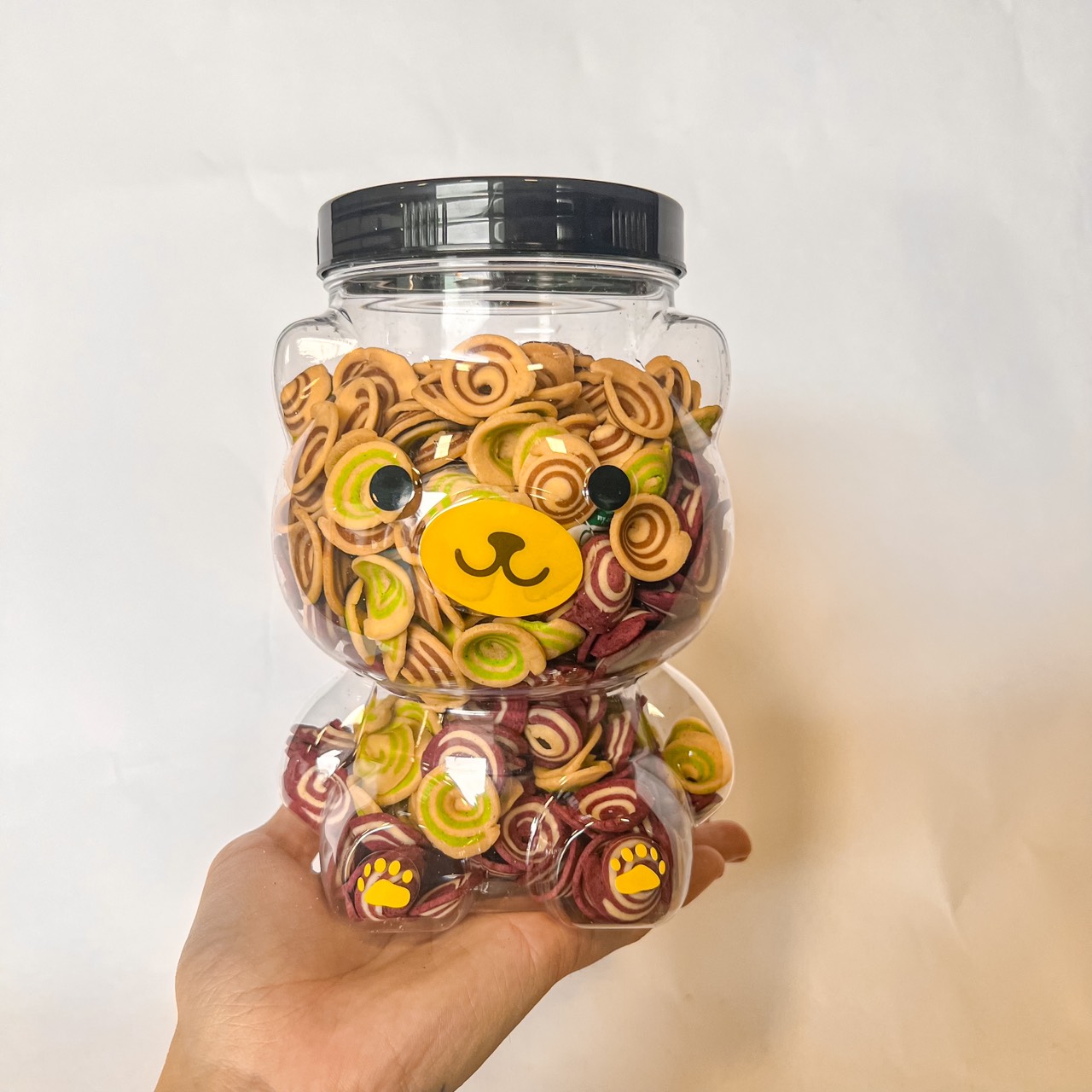 Bánh Tai Heo Nhí Mix 3 Vị Thơm Ngon 350g 4 Bánh Tai Heo Nhí Mix 3 Vị Thơm Ngon 350g