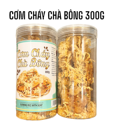 Cơm Cháy Chà Bông Thơm Ngon 300g - CCCB