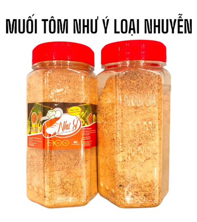 Muối Tôm Như Ý Nhuyễn Thơm Ngon Đậm Vị 400g hộp - MTNYN