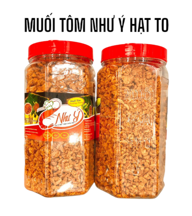 Muối Tôm Như Ý Hạt To Thơm Ngon Đậm Vị 400g - MTNYHT