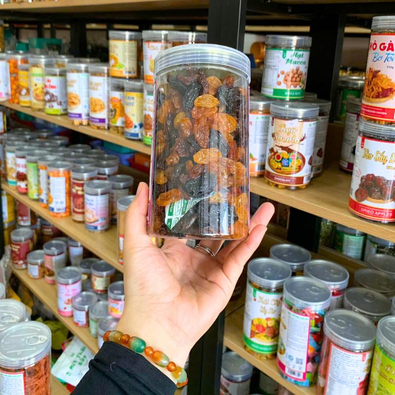 Chỗ sỉ nho Chi Lê Sấy Khô Loại Ngon 500g Hộp 5 Chỗ sỉ nho Chi Lê Sấy Khô Loại Ngon 500g Hộp