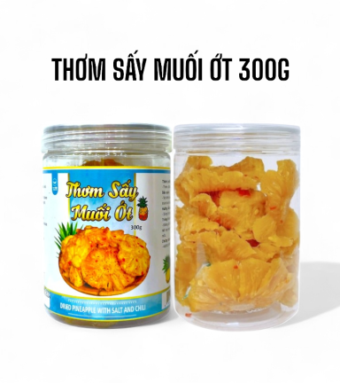 Thơm Sấy Muối Ớt Thơm Ngon 300g - 8936208931599