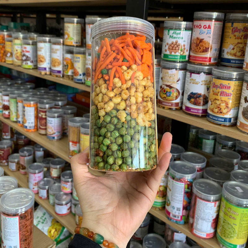 Nơi lấy sỉ bắp Tá Lả (Đậu hà lan - bim bim que - bắp mắm) Thơm Ngon 400g Hộp 10 Nơi lấy sỉ bắp Tá Lả (Đậu hà lan - bim bim que - bắp mắm) Thơm Ngon 400g Hộp