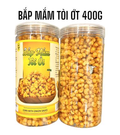 Bắp Mắm Tỏi Ớt Thơm Giòn 400g - 8936208932572