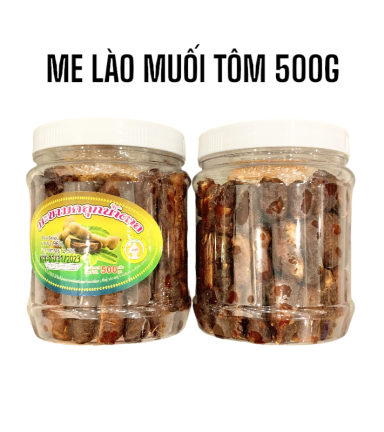 Me Lào Muối Ớt Thơm Ngon 500g hộp - MLMT