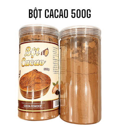 Bột Ca Cao Thơm Béo 500g Hộp - 8936208930684
