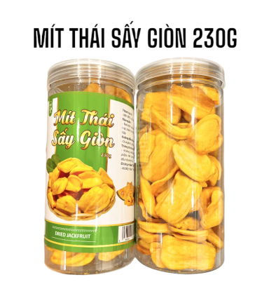 Mít Thái Sấy Giòn Thơm Ngon 230g (Loại Xuất Khẩu) - MTSG