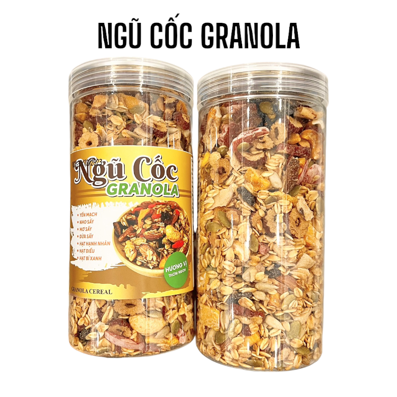 22555_xd-photoroom-9_20240806122052.png Ngũ Cốc Granola Trái Cây Loại Ngon 500g (Có yến mạch) - NCGTC