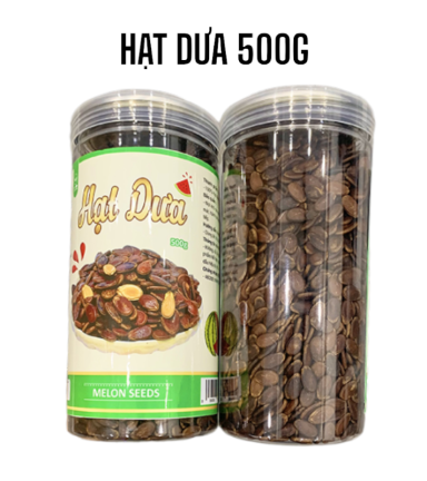 Hạt Dưa Loại Ngon 500g Hộp Pet - HD01