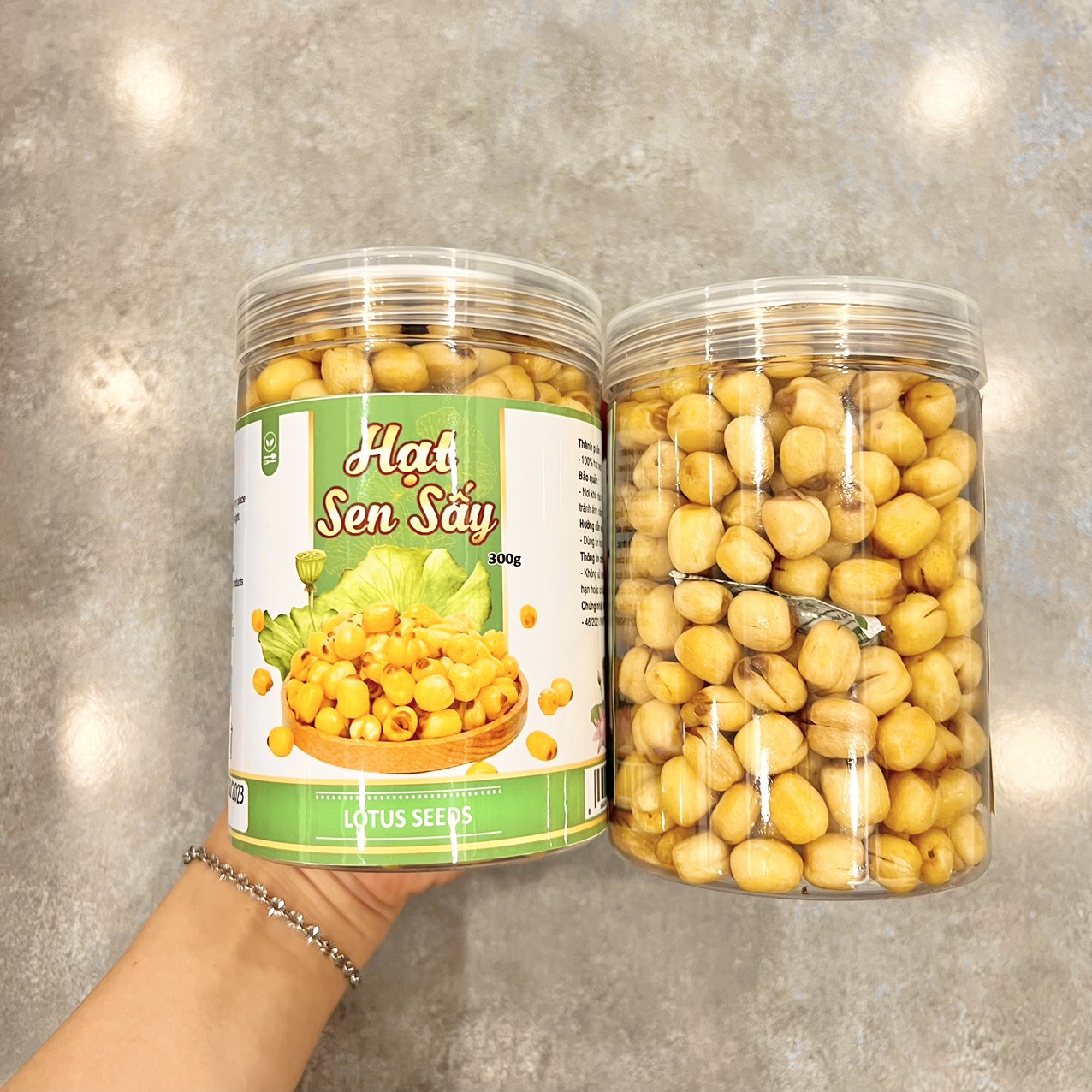Hạt Sen Sấy Thơm Ngon 300g 3 Hạt Sen Sấy Thơm Ngon 300g
