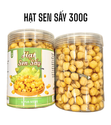 Hạt Sen Sấy Thơm Ngon 300g Hộp - 8936208930134