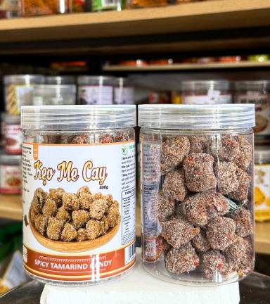 Kẹo Me Cay Thơm Ngon 400g Hộp Pet - 8936208930462