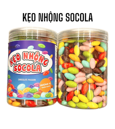 Kẹo Nhộng Socola Hương Vị Thơm Ngon 500g - 8936208930431