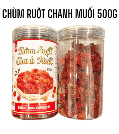 Chùm Ruột Chanh Muối Thơm Ngon 500g Hộp - 8936208930578