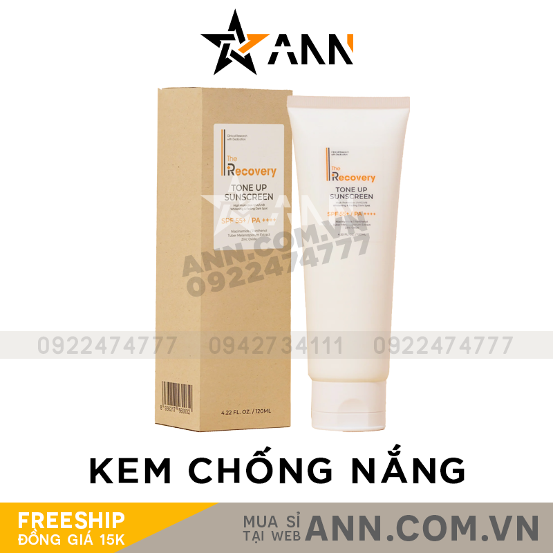 22653-kcn-recovery.png Kem Chống Nắng Nâng Tone The Recovery - 8936217560032