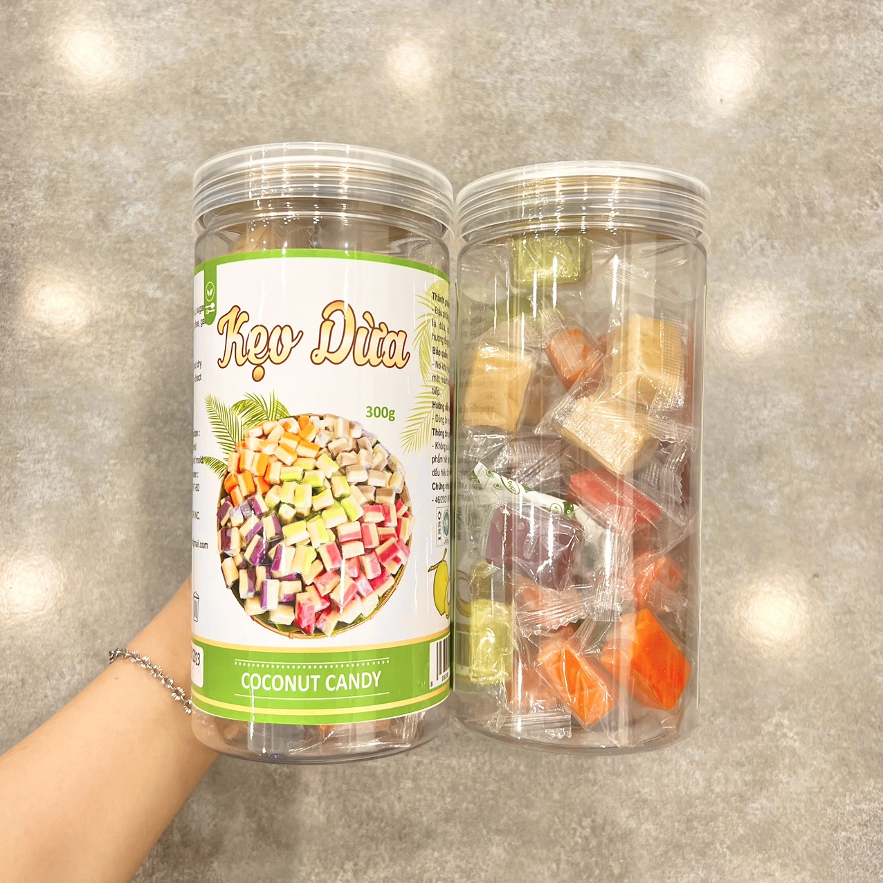 Kẹo Dừa Mix 9 Vị Thơm Ngon 300g Hộp 3 Kẹo Dừa Mix 9 Vị Thơm Ngon 300g Hộp