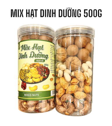 Ngũ Vị Hạt Dinh Dưỡng Thơm Ngon 500g - NVHDD