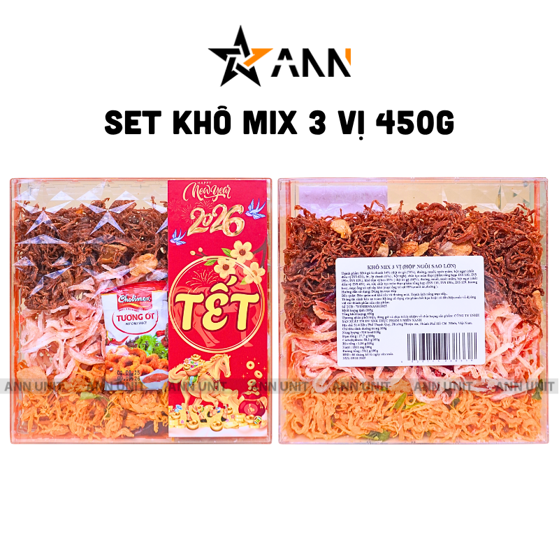 22741_6_20251112154426-2.png Khô Mix 3 Vị Tẩm Vị Heo, Mực Sợi Hấp Dẫn, Khô Gà Lá Chanh Hộp Ngôi Sao Lớn 450g - Hộp Quà Tết 2026 - KM3V450