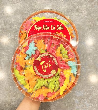 Kẹo Dẻo Cá Sấu 300g Hộp Sun Khía - 8936208933852