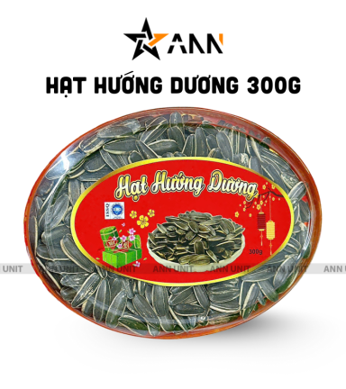 Hộp Quà Tết Hạt Hướng Dương 300g - Hộp Ovan Hộp Quà Tết 2026 - HHDHO