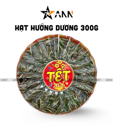 Hộp Quà Tết Hạt Hướng Dương 300g - Hộp Sun Khía Hộp Quà Tết 2026 - 8936208933845