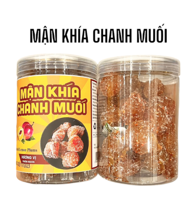 Mận Khía Chanh Muối 400g Hộp - 8936208930349