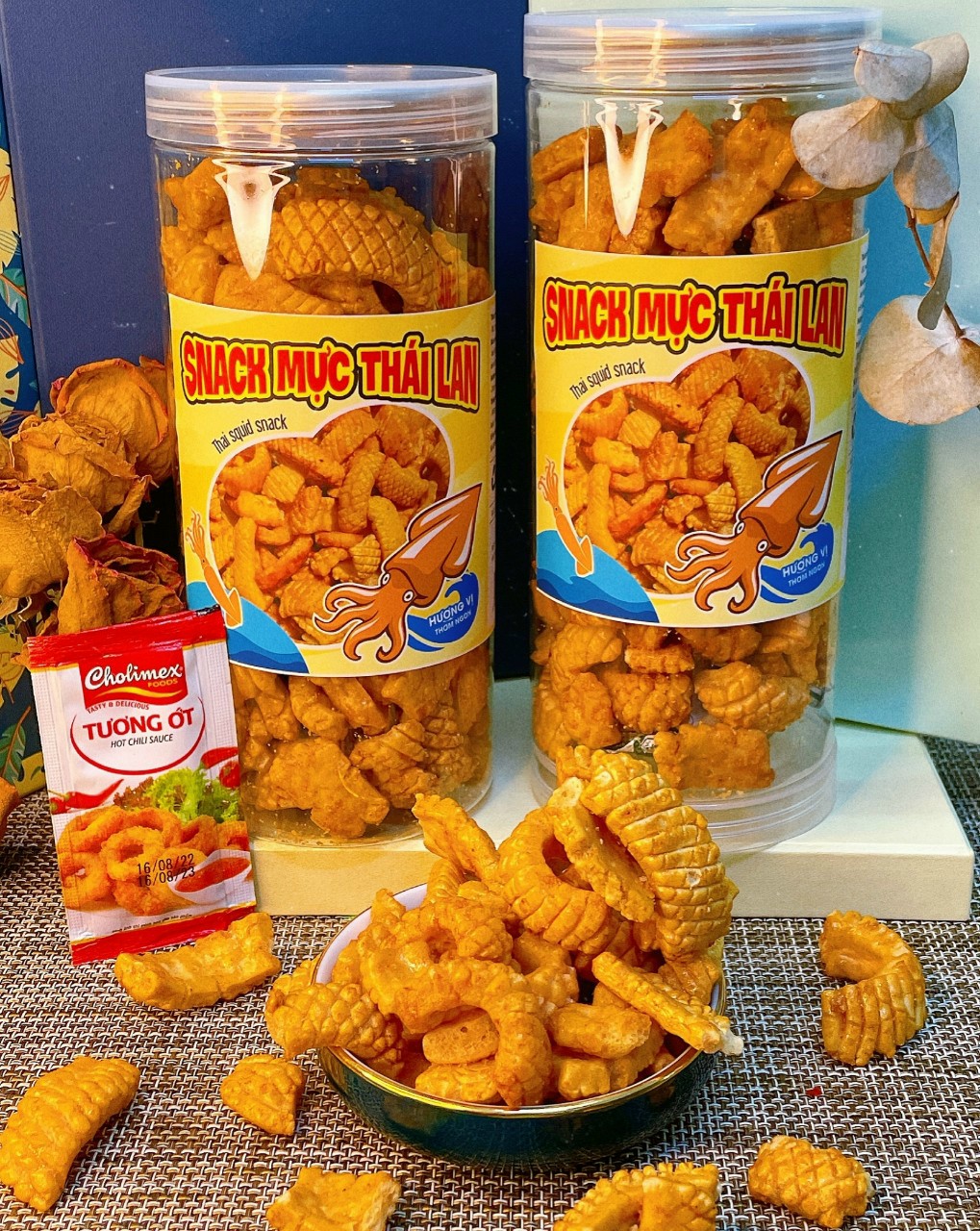 Nguồn hàng sỉ snack Mực Thái Lan Hương Vị Thơm Ngon 200g 3 Nguồn hàng sỉ snack Mực Thái Lan Hương Vị Thơm Ngon 200g