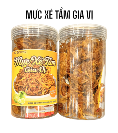 Mực Xé Tẩm Vị Thơm Ngon 250g - 8936208930806
