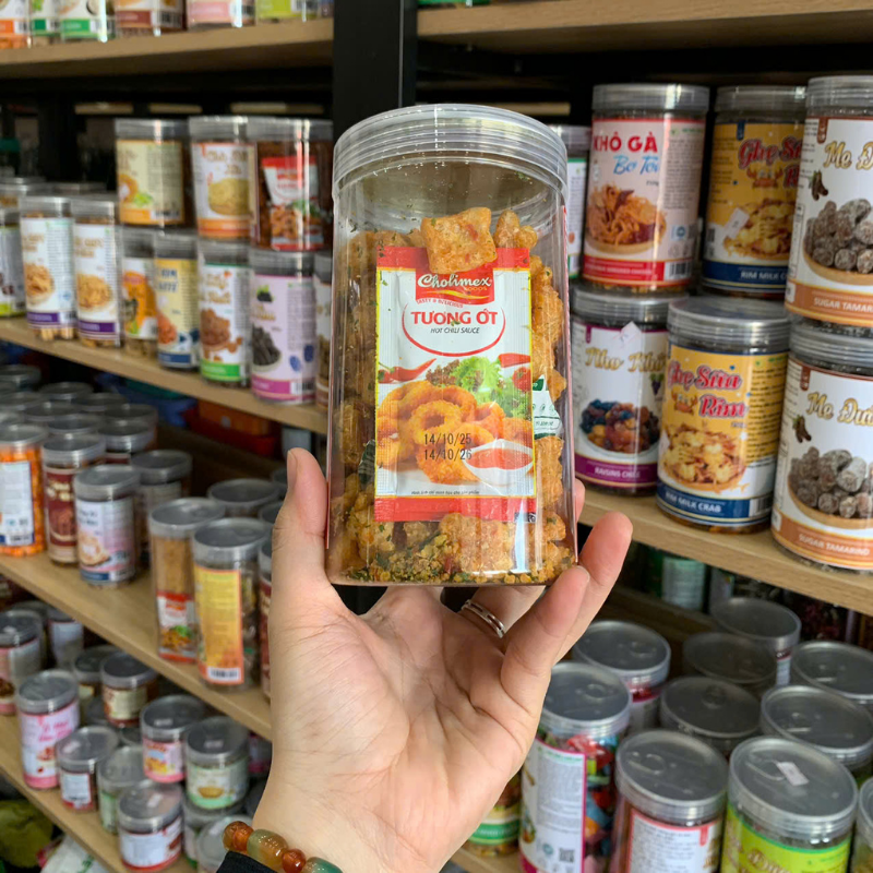 Tóp Mỡ Mắm Hành Thơm Ngon 250g Hộp 15 Tóp Mỡ Mắm Hành Thơm Ngon 250g Hộp