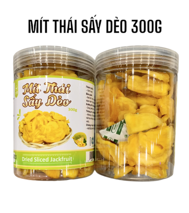 Mít Thái Sấy Dẻo Thơm Ngon 300g Hộp - 8936208933883
