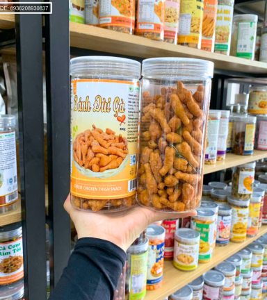 Bánh Đùi Gà Phô Mai Thơm Ngon 300g Hộp - 8936208930837