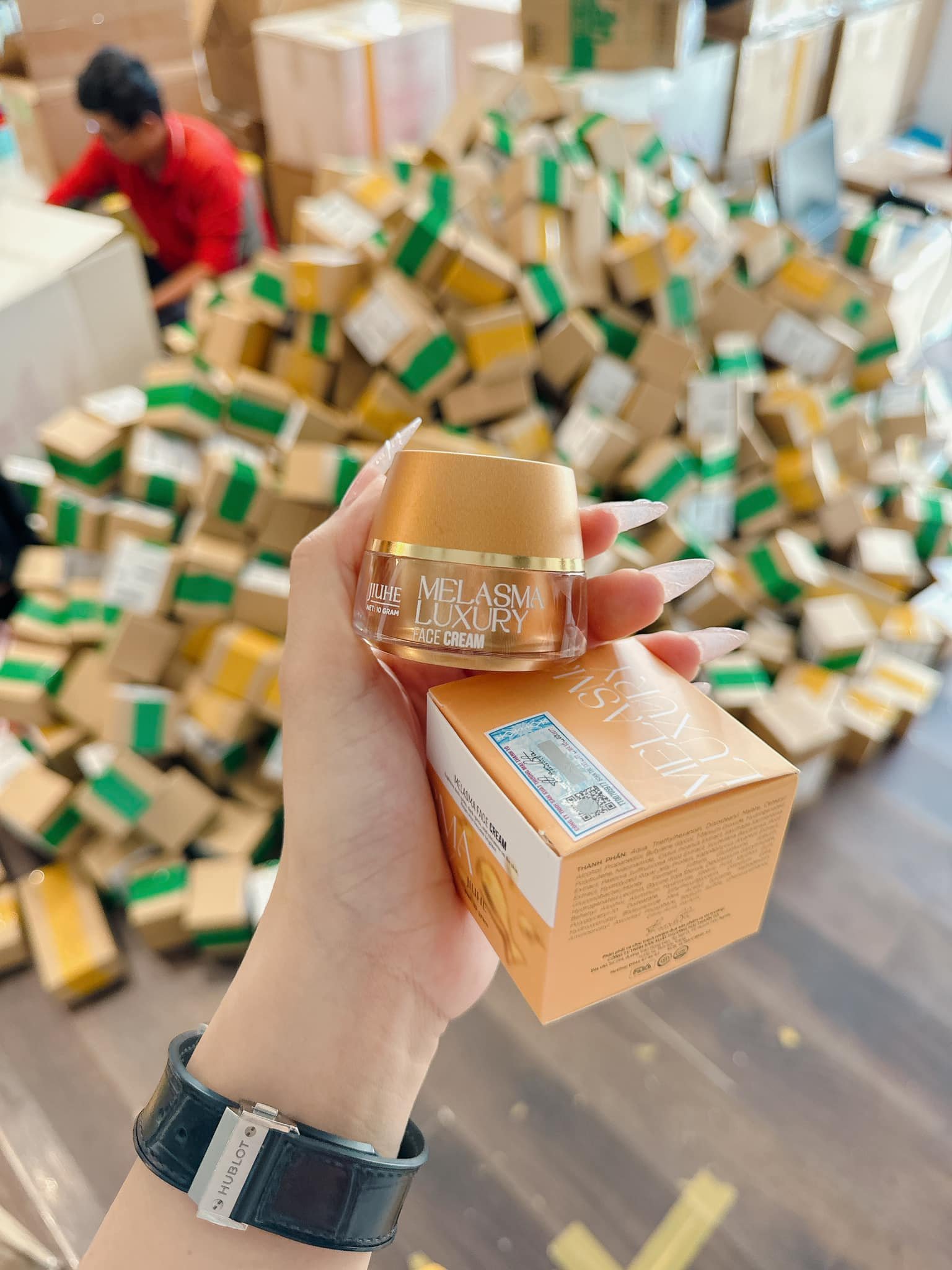 Chỗ sỉ kem Face Nám Melasma Luxury Jiuhe Thanh Tô Cosmetics 10g 6 Chỗ sỉ kem Face Nám Melasma Luxury Jiuhe Thanh Tô Cosmetics 10g