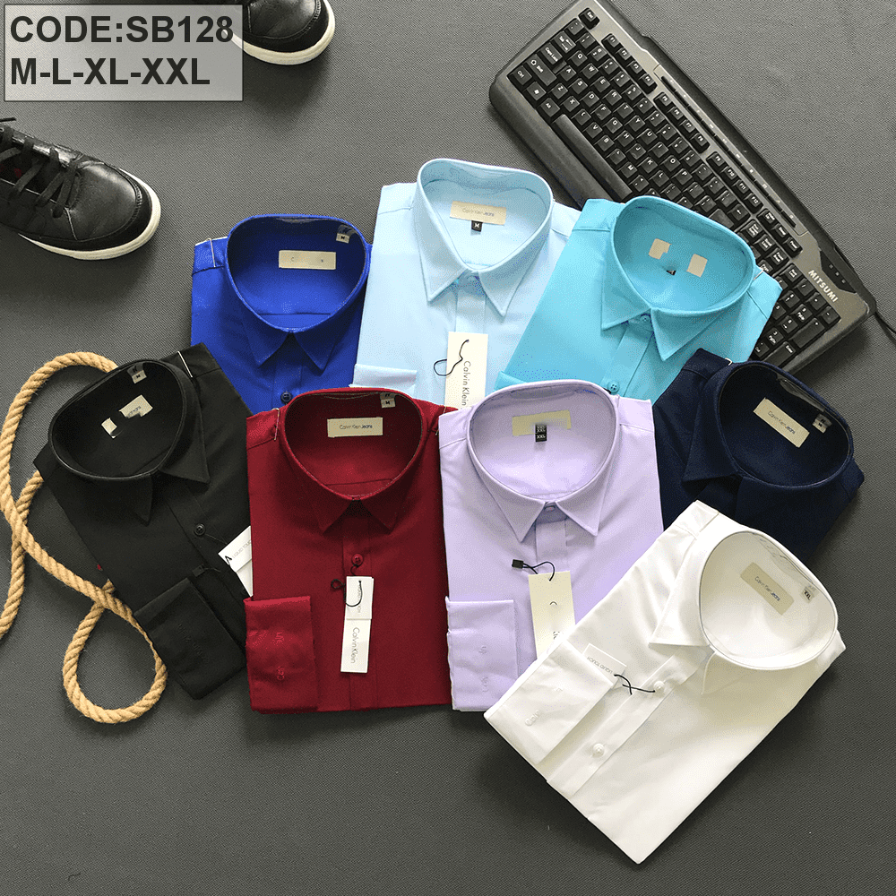Sơ mi công sở nam tay dài cao cấp