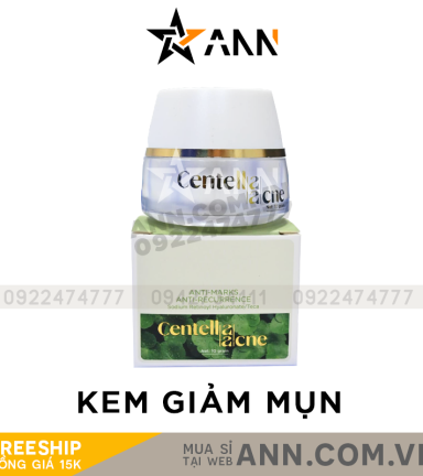 Kem Face Mụn Rau Má Jiuhe Centella Acne Thanh Tô Cosmetics 10g - FACEMUNJIUHE