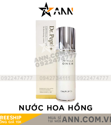 Nước Hoa Hồng Dr.Pepti Centella Toner Hàn Quốc 180ml - 8809563063567