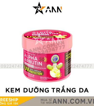 Kem Dưỡng Trắng Da Chống Nắng Alpha Arbutin Thái Lan 500g - 8854411377532
